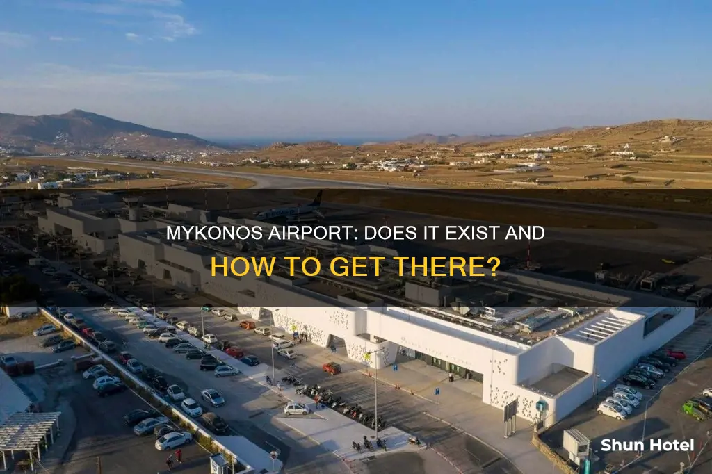 is there an airport in mykonos