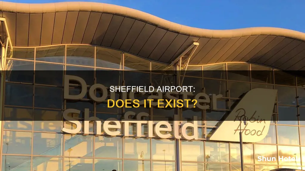 is there an airport in sheffield