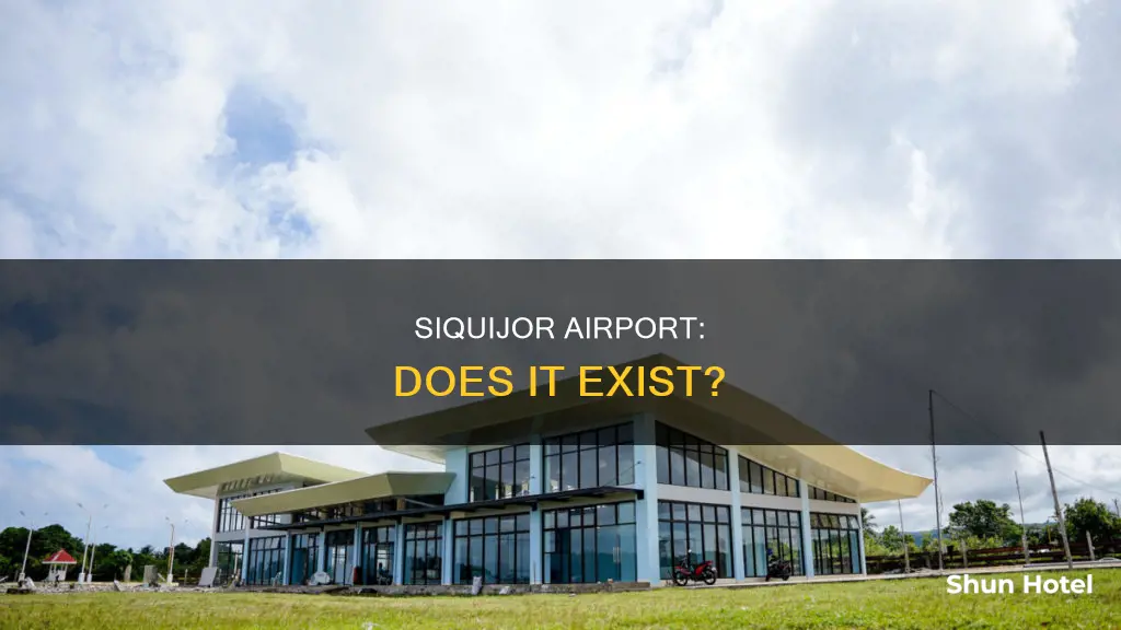 is there an airport in siquijor