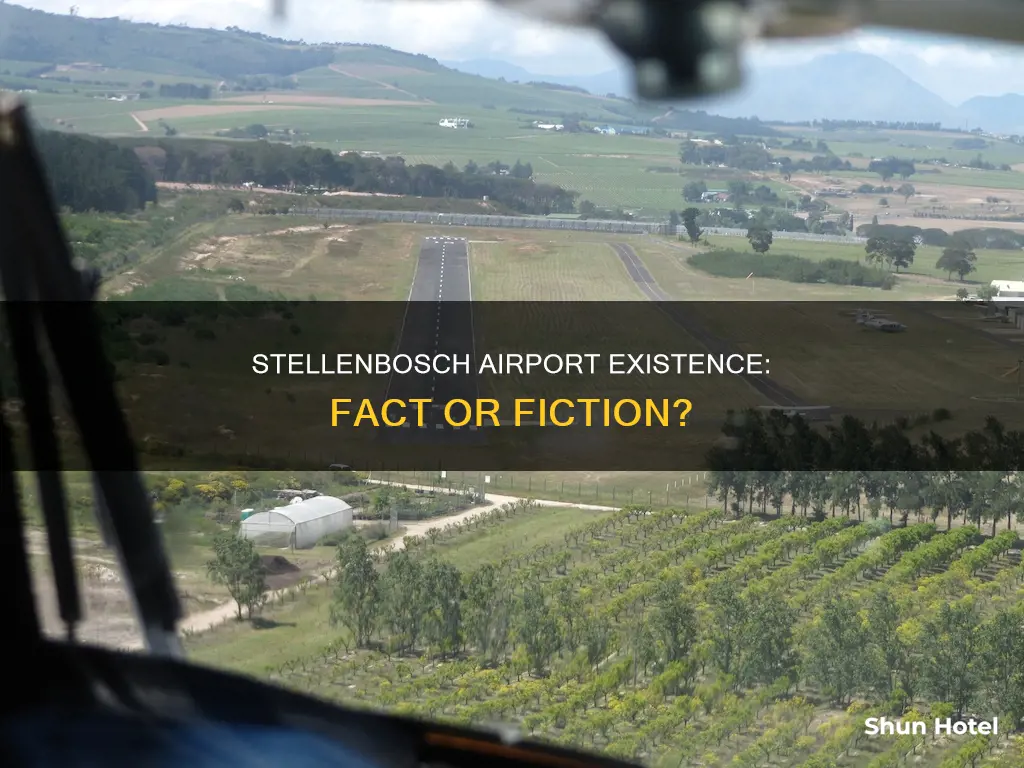 is there an airport in stellenbosch