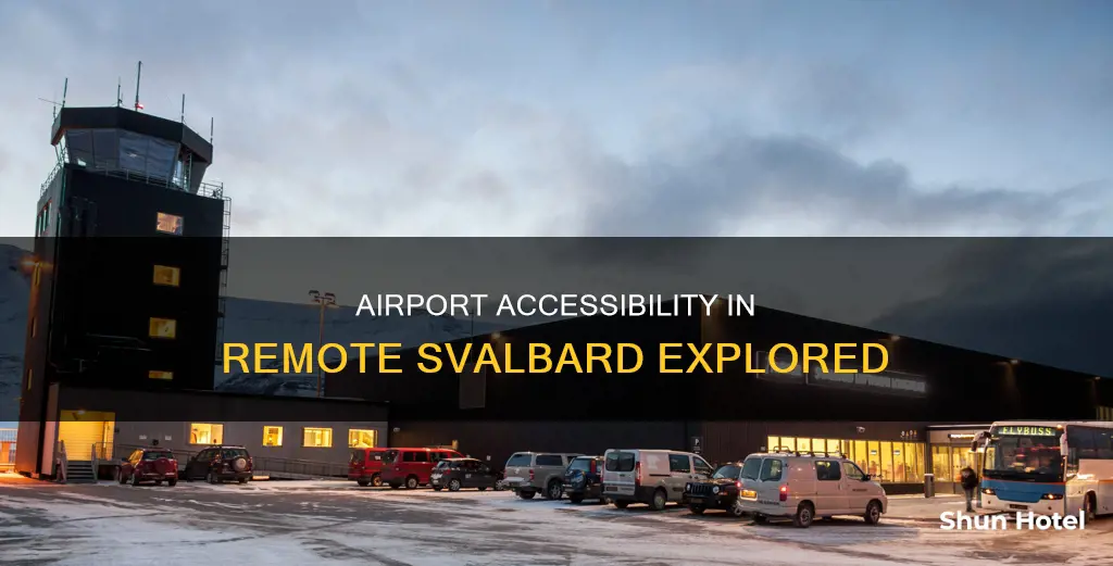 is there an airport in svalbard
