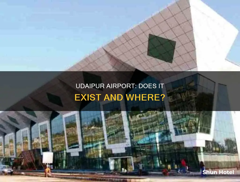 is there an airport in udaipur