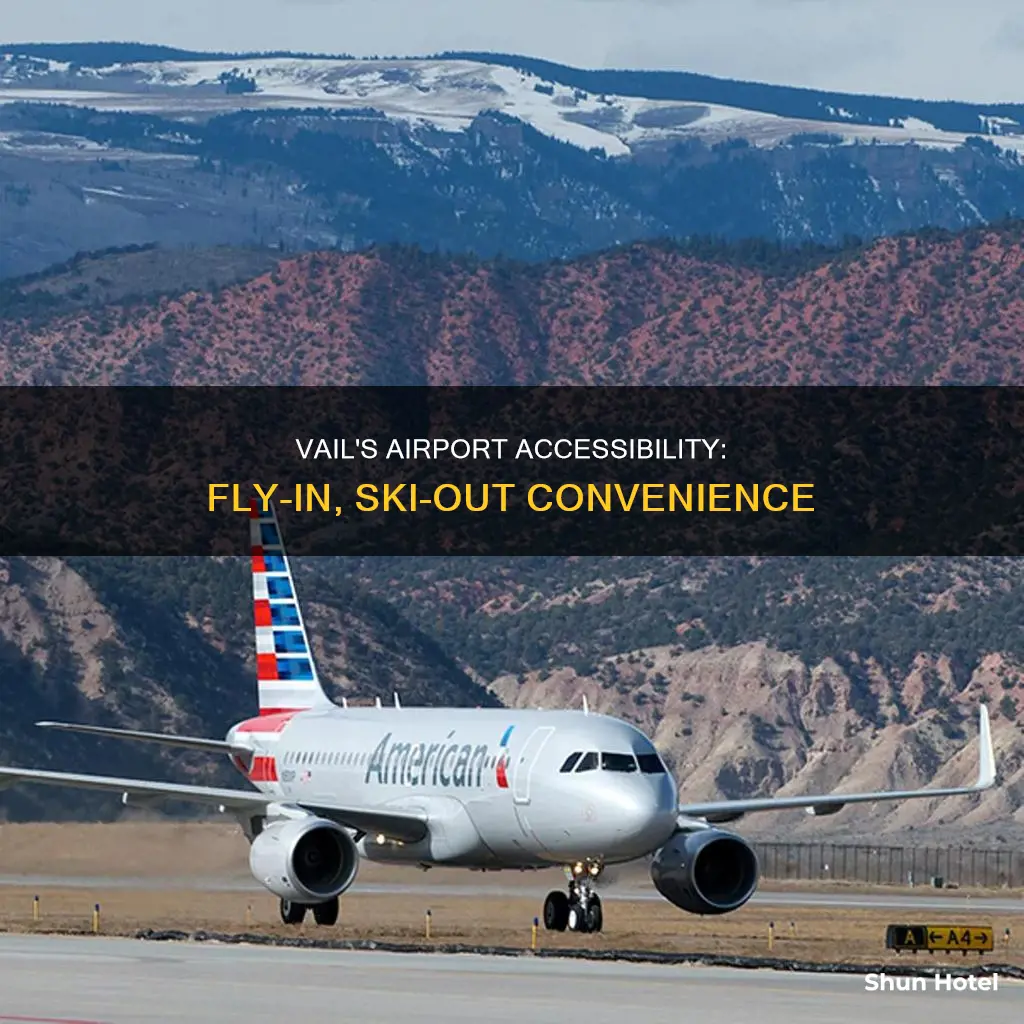is there an airport in vail