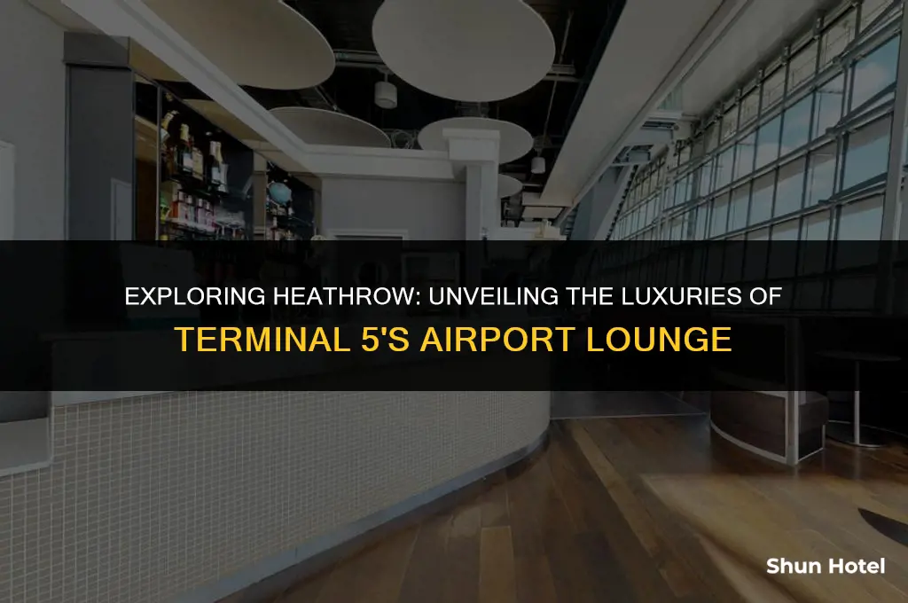 is there an airport lounge at heathrow terminal 5
