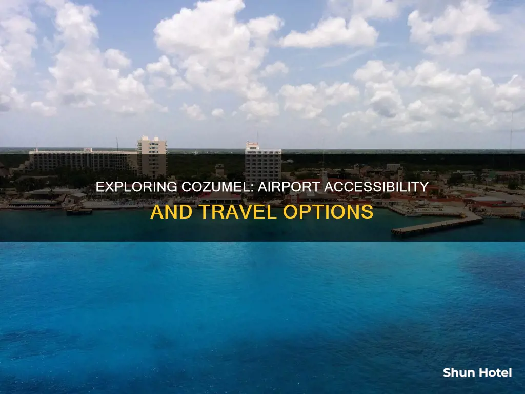 is there an airport on cozumel