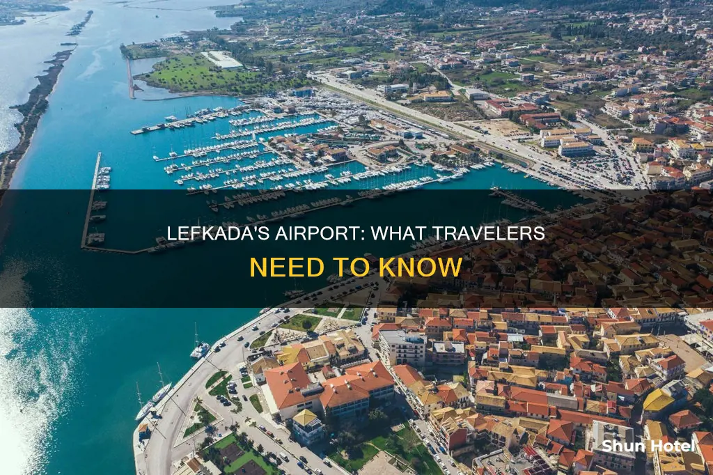 is there an airport on lefkada
