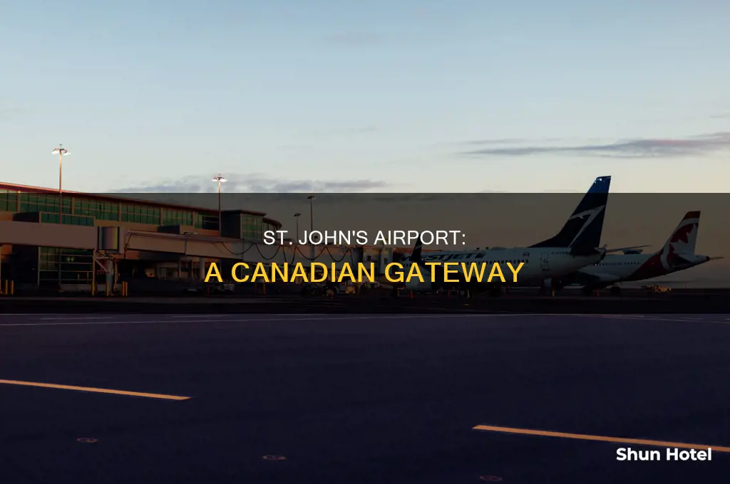 is there an airport st john canada