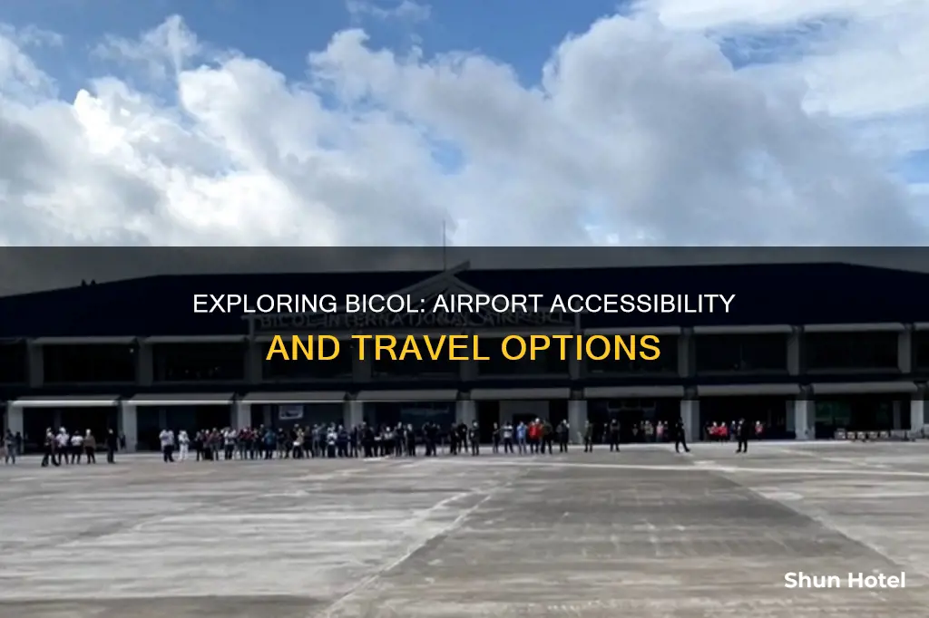 is there an airport to bicol