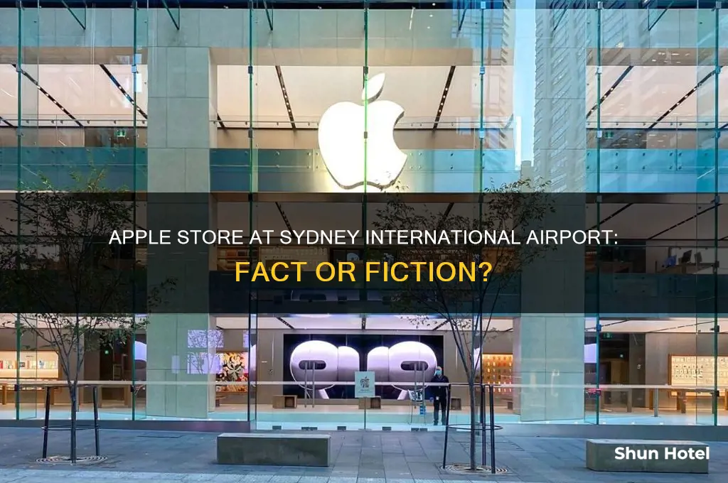 is there an apple store at sydney international airport