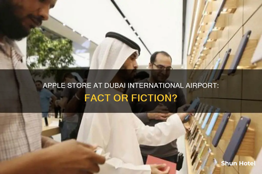 is there an apple store in dubai international airport