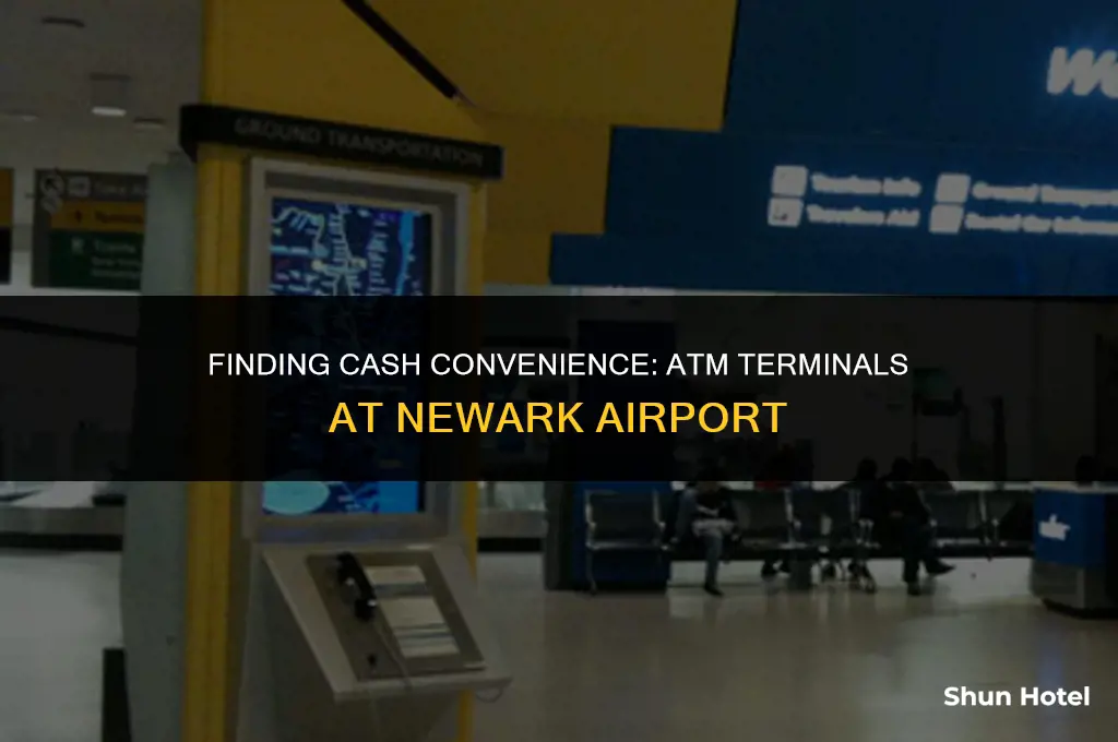 is there an atm terminal c newark airport