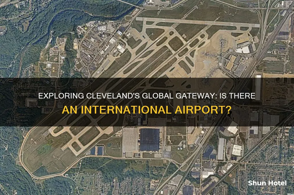 is there an international airport in cleveland
