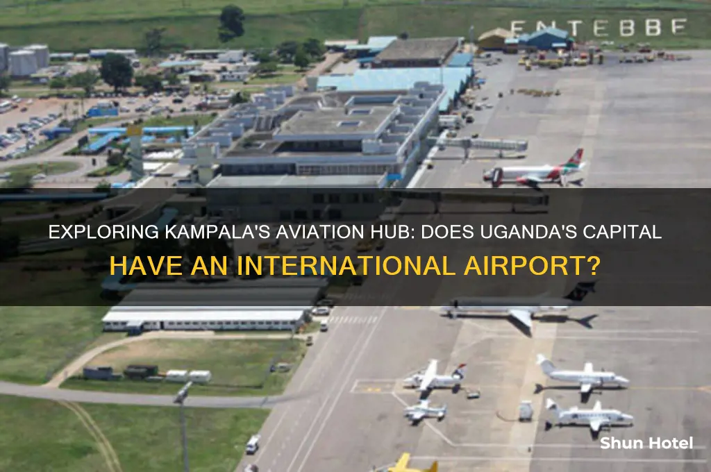 is there an international airport in kampala