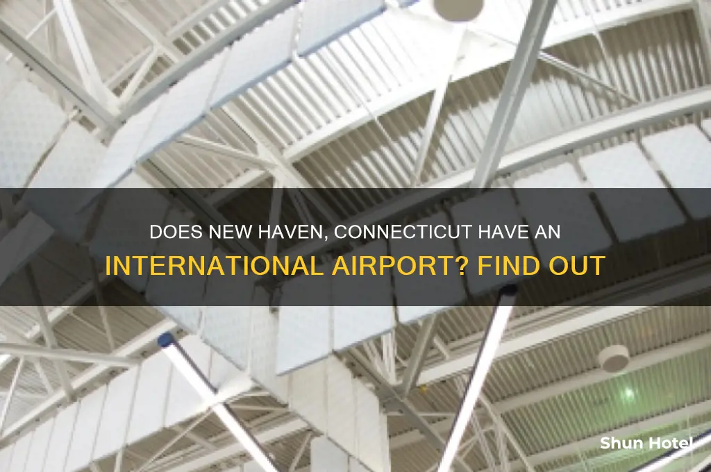 is there an international airport in new haven connecticut
