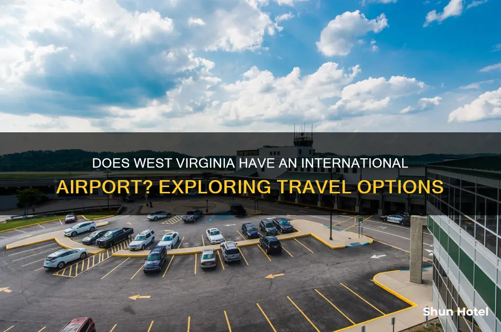 is there an international airport in west virginia