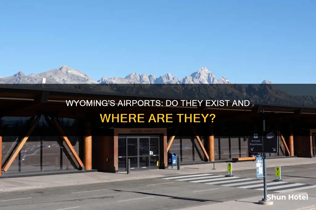 is there any airports in wyoming