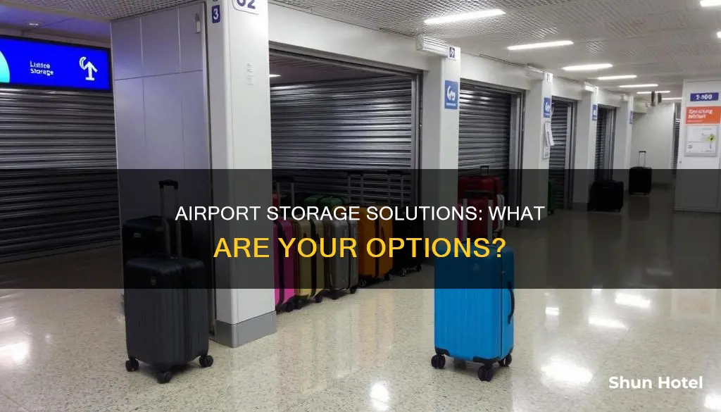 is there any storage in airports