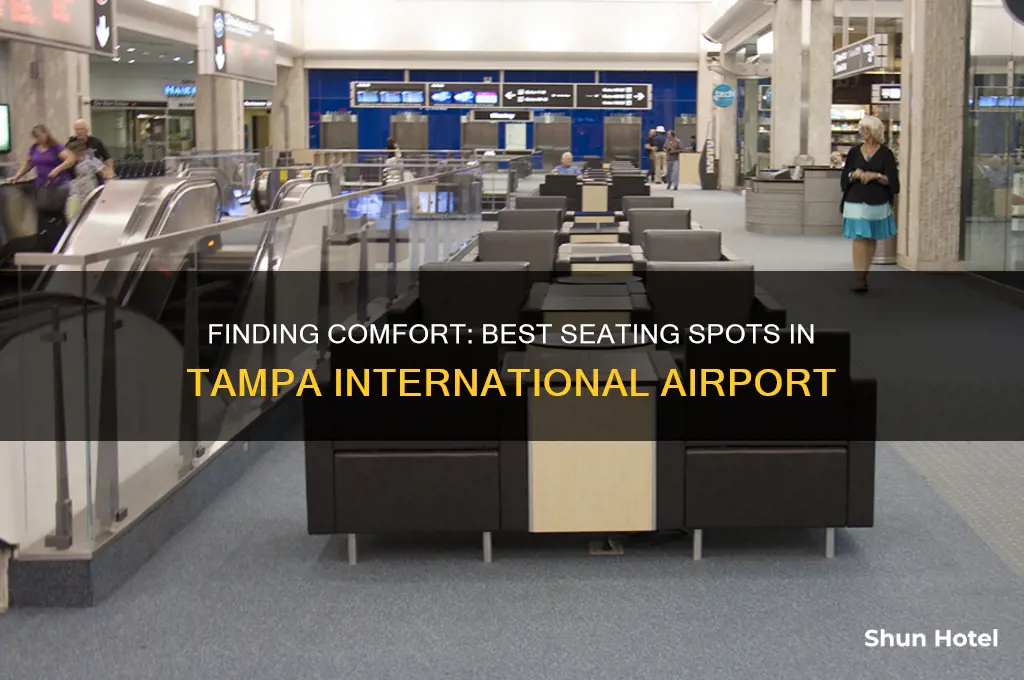 is there anywhere comfortable to sit in tampa international airport