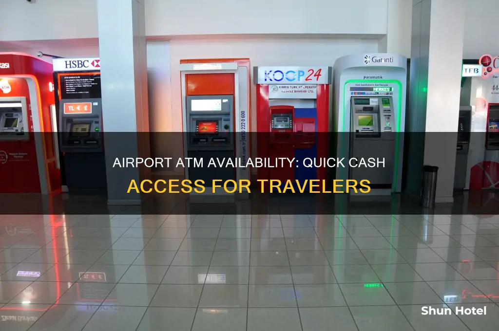 is there atm at the airport