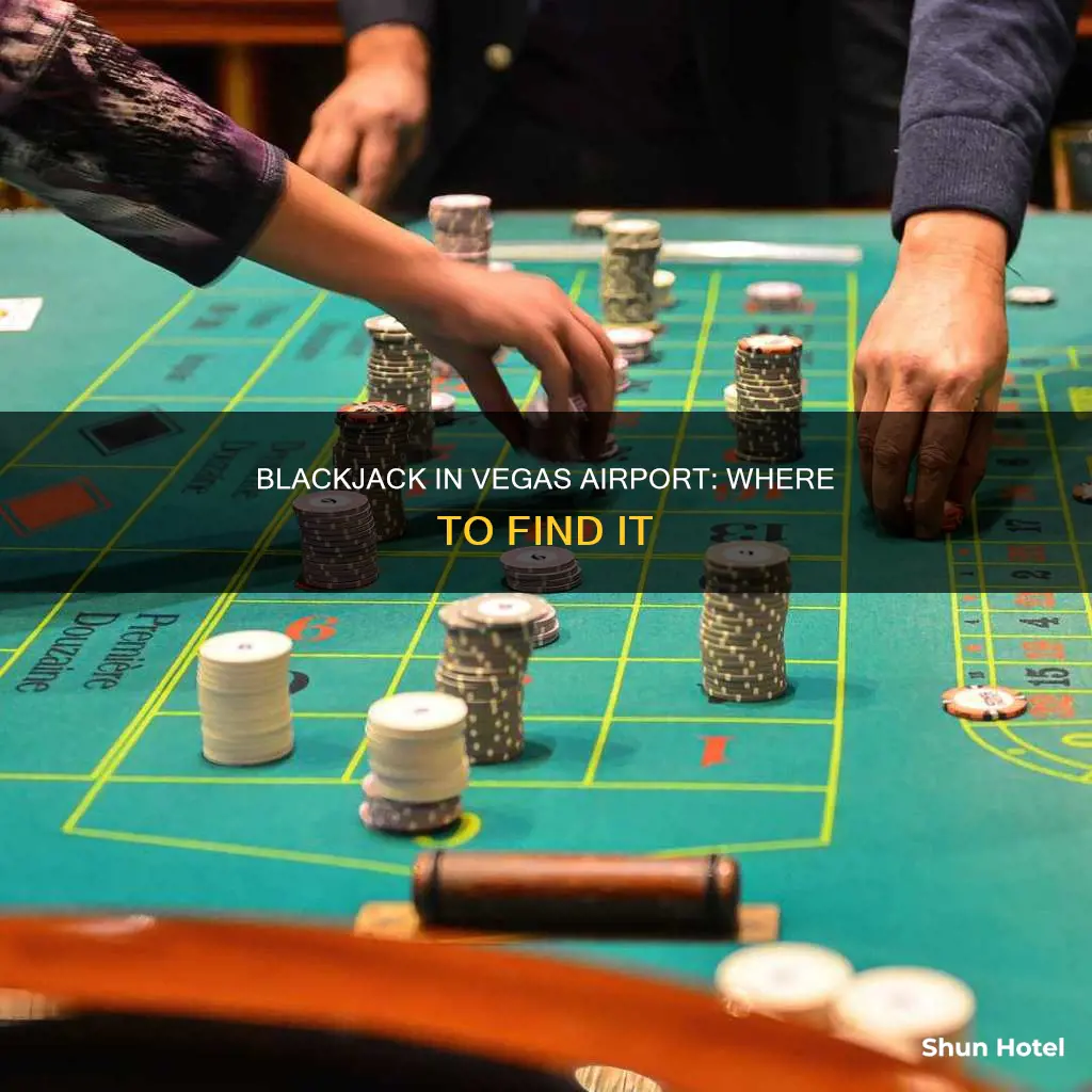 is there blackjack in vegas airport