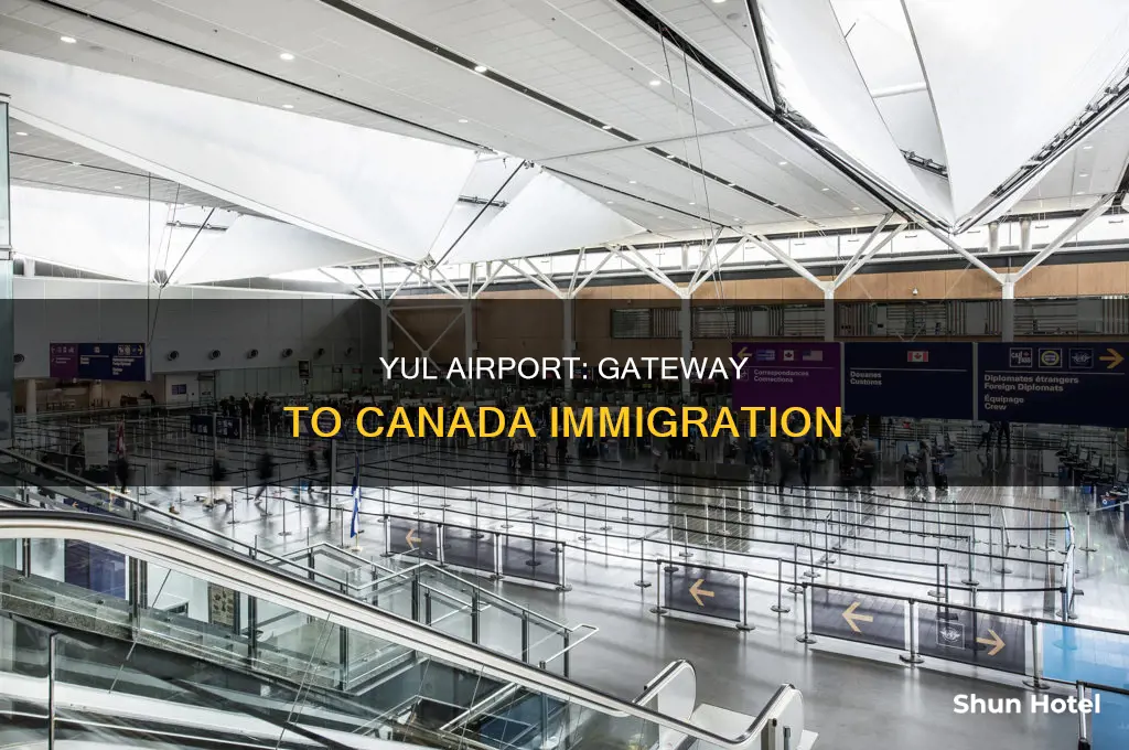 is there canada immigration in yul airport