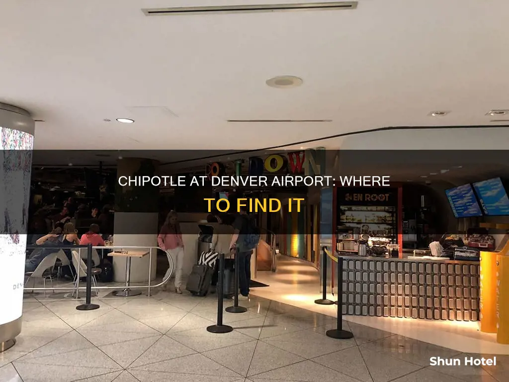 is there chipotle in denver airport