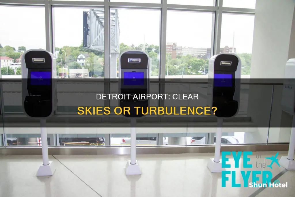 is there clear in detroit airport