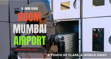 Mumbai Airport: Clock Room Availability and Location