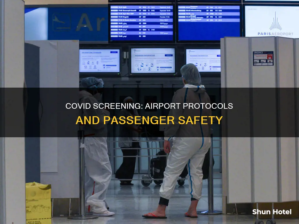 is there covid screening at airports
