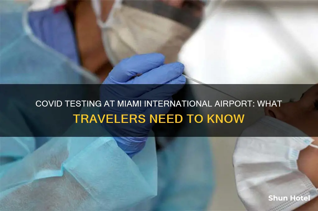 is there covid testing at miami international airport