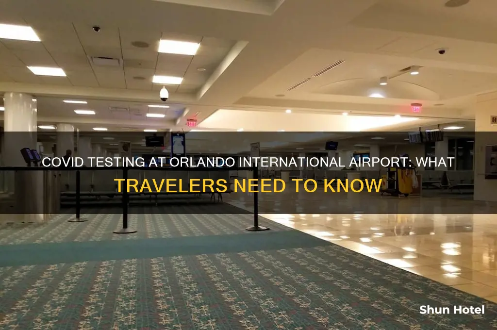is there covid testing at orlando international airport