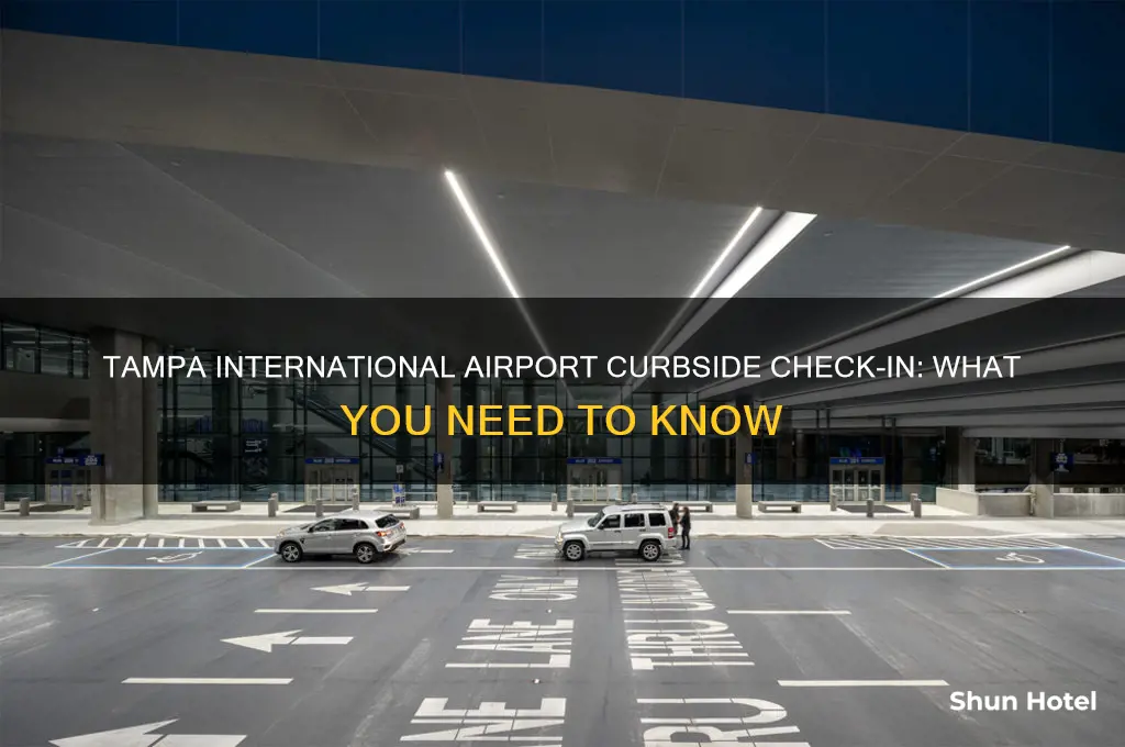 is there curbside check in at tampa international airport