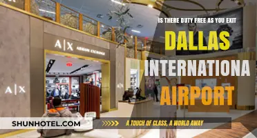 Duty-Free Shopping at Dallas International Airport: What to Expect When Exiting