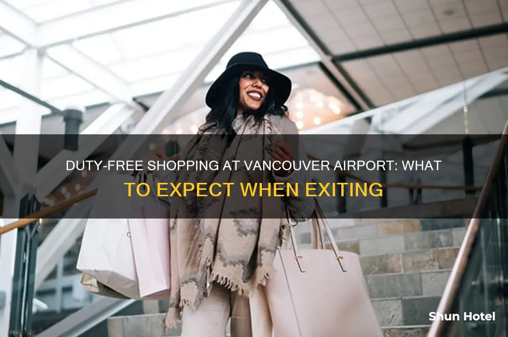 is there duty free as you exit vancouver international airport