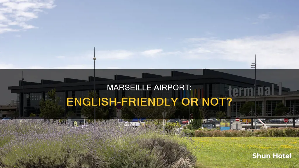 is there english in marseille airport