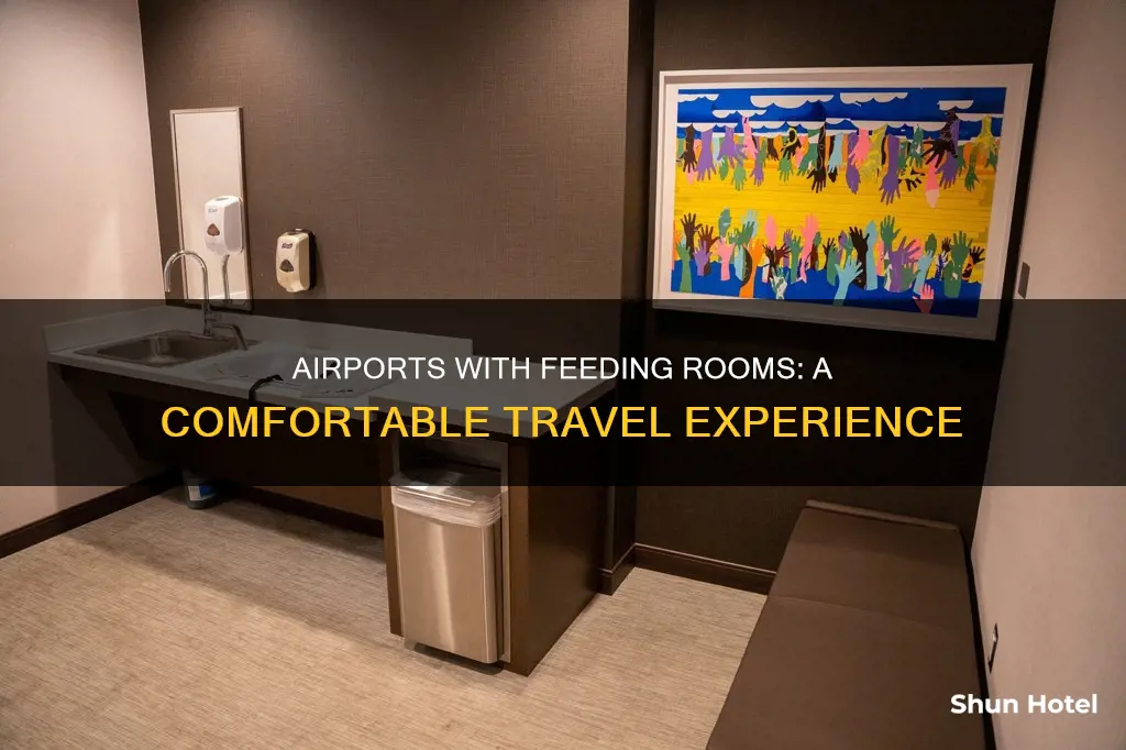 is there feeding room in airport