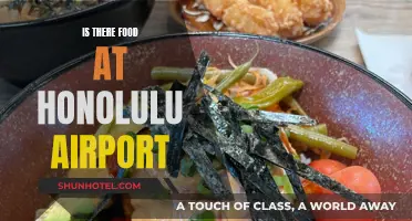 Honolulu Airport Food Options: What to Expect