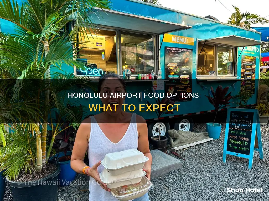 is there food at honolulu airport