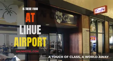 Lihue Airport: Food Options and Eateries for Travelers