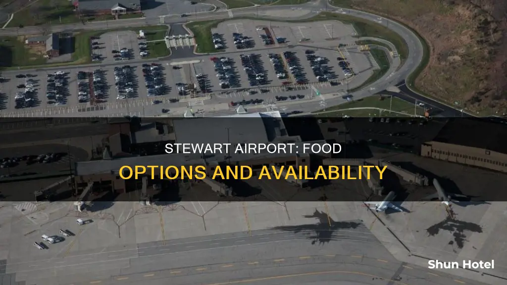 is there food at stewart airport