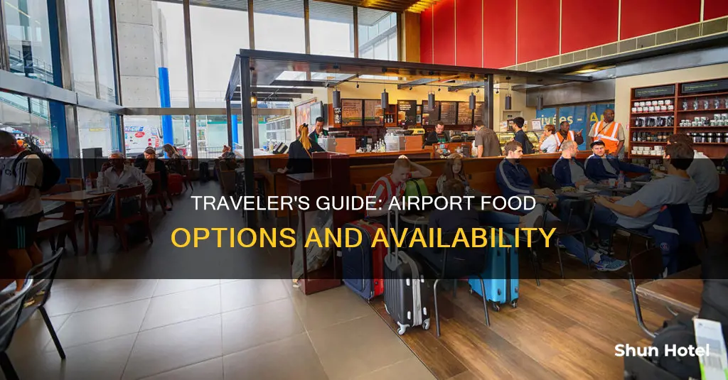 is there food at the airport
