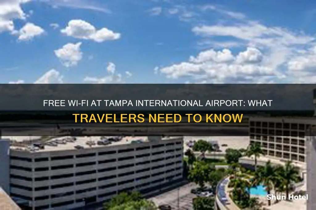 is there free internet at tampa international airport
