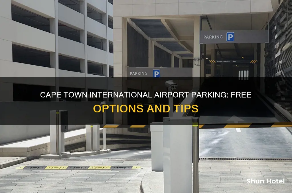is there free parking at cape town international airport