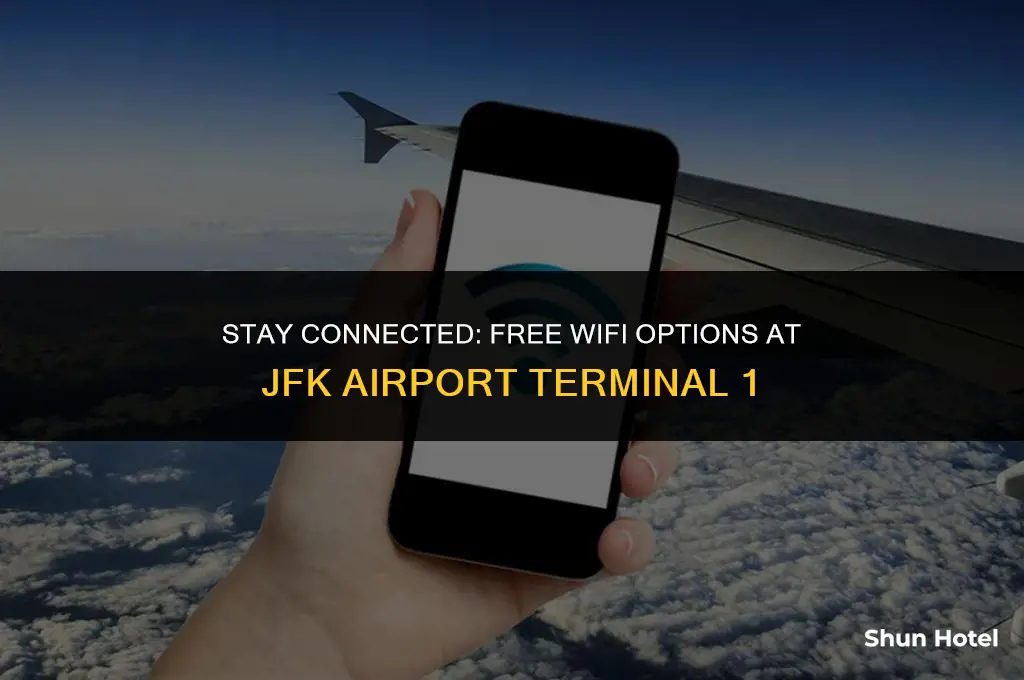 is there free wifi at jfk airport terminal 1