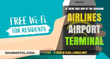 Stay Connected: Free WiFi at Hawaiian Airlines Airport Terminal