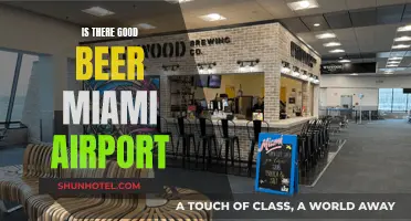 Miami Airport: Good Beer, Good Times?