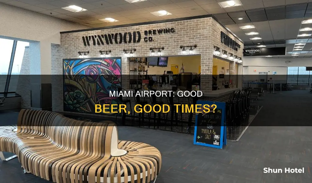 is there good beer miami airport