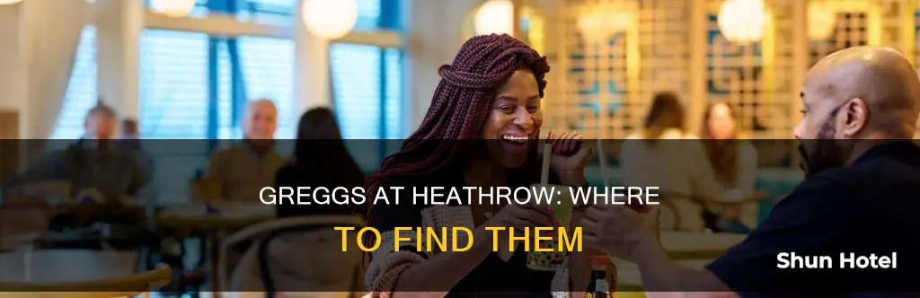 is there greggs in heathrow airport