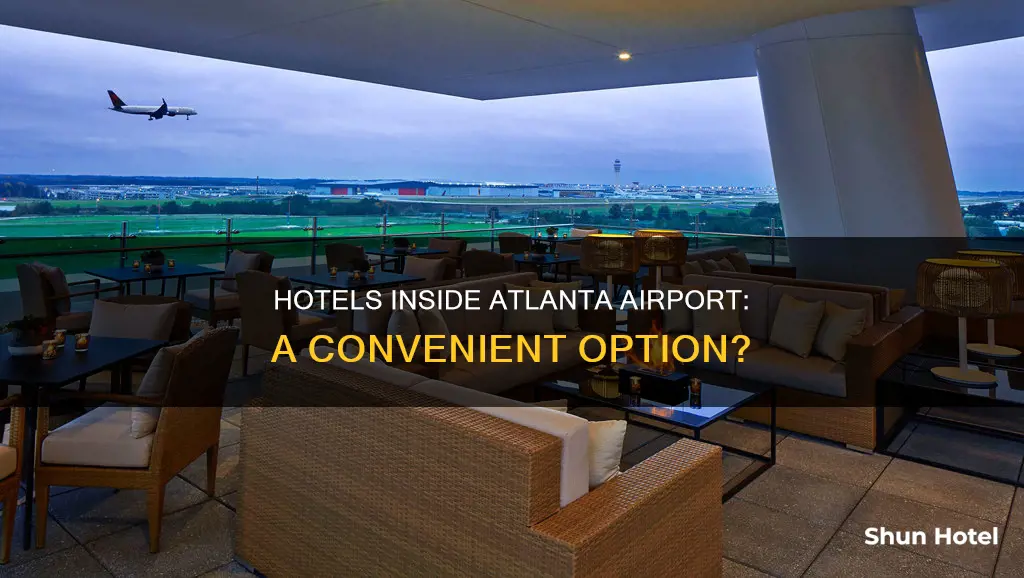 is there hotel in atlanta airport