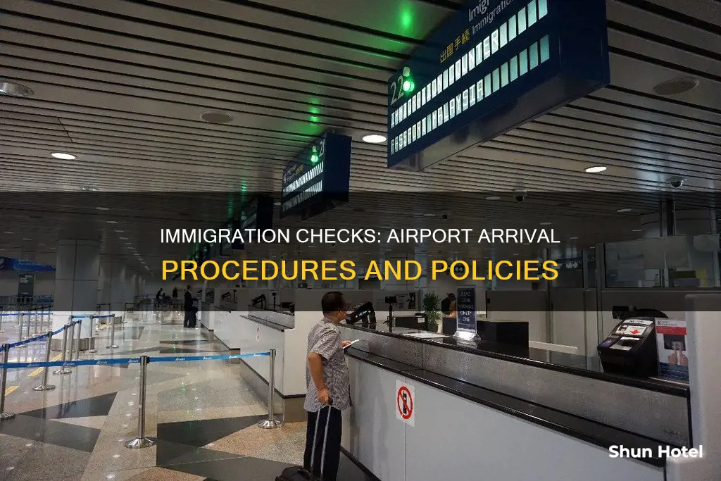 is there immigration at the airport